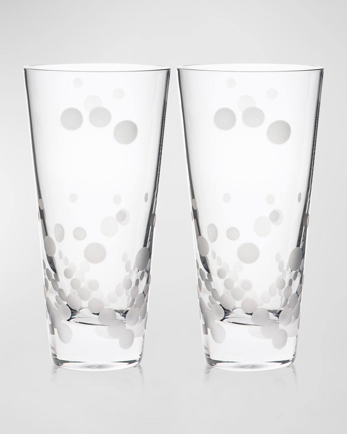Caskata Chatham Pop Highball Glasses, Set Of 2 In Transparent