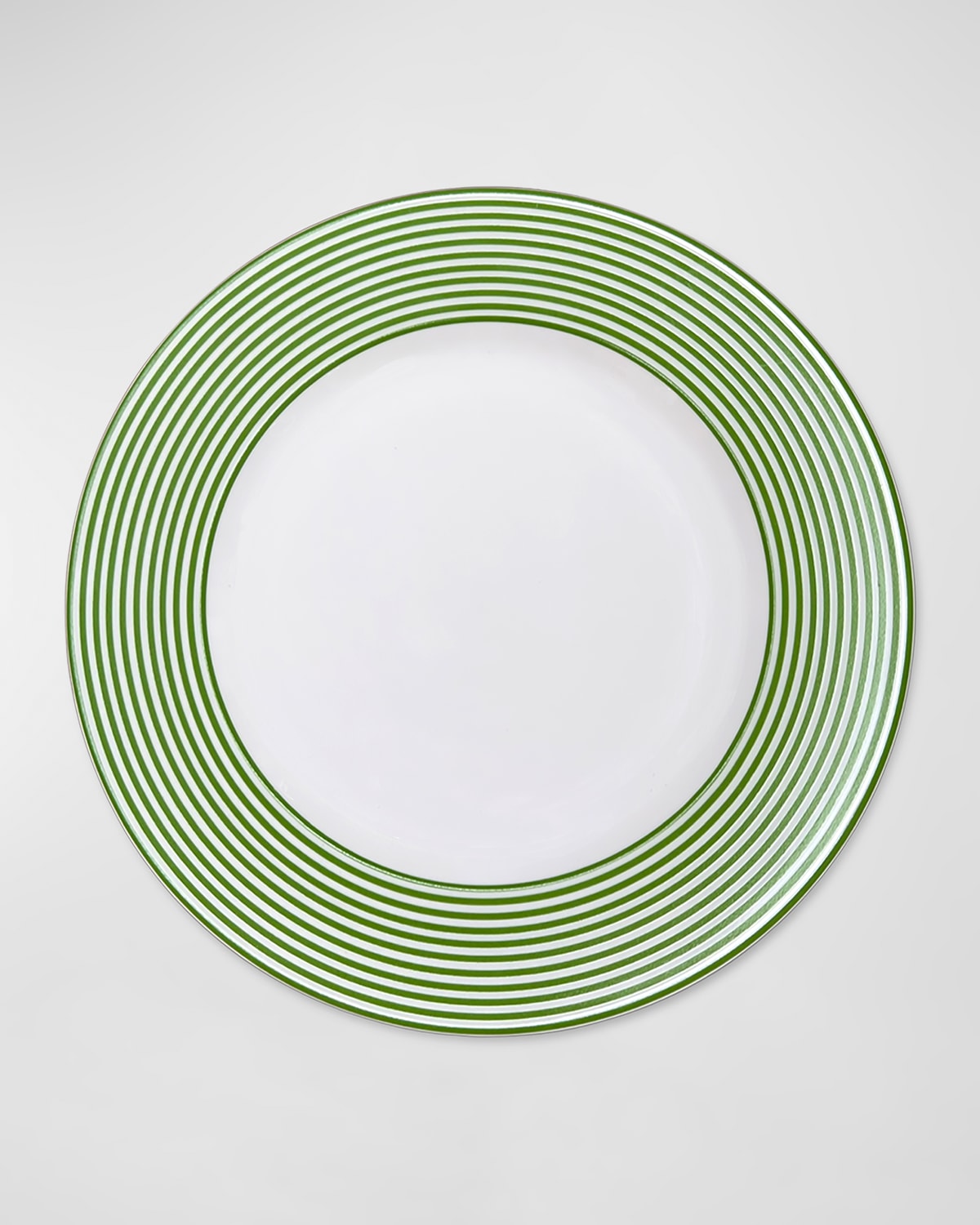 Caskata Newport Stripe Rimmed Dinner Plate