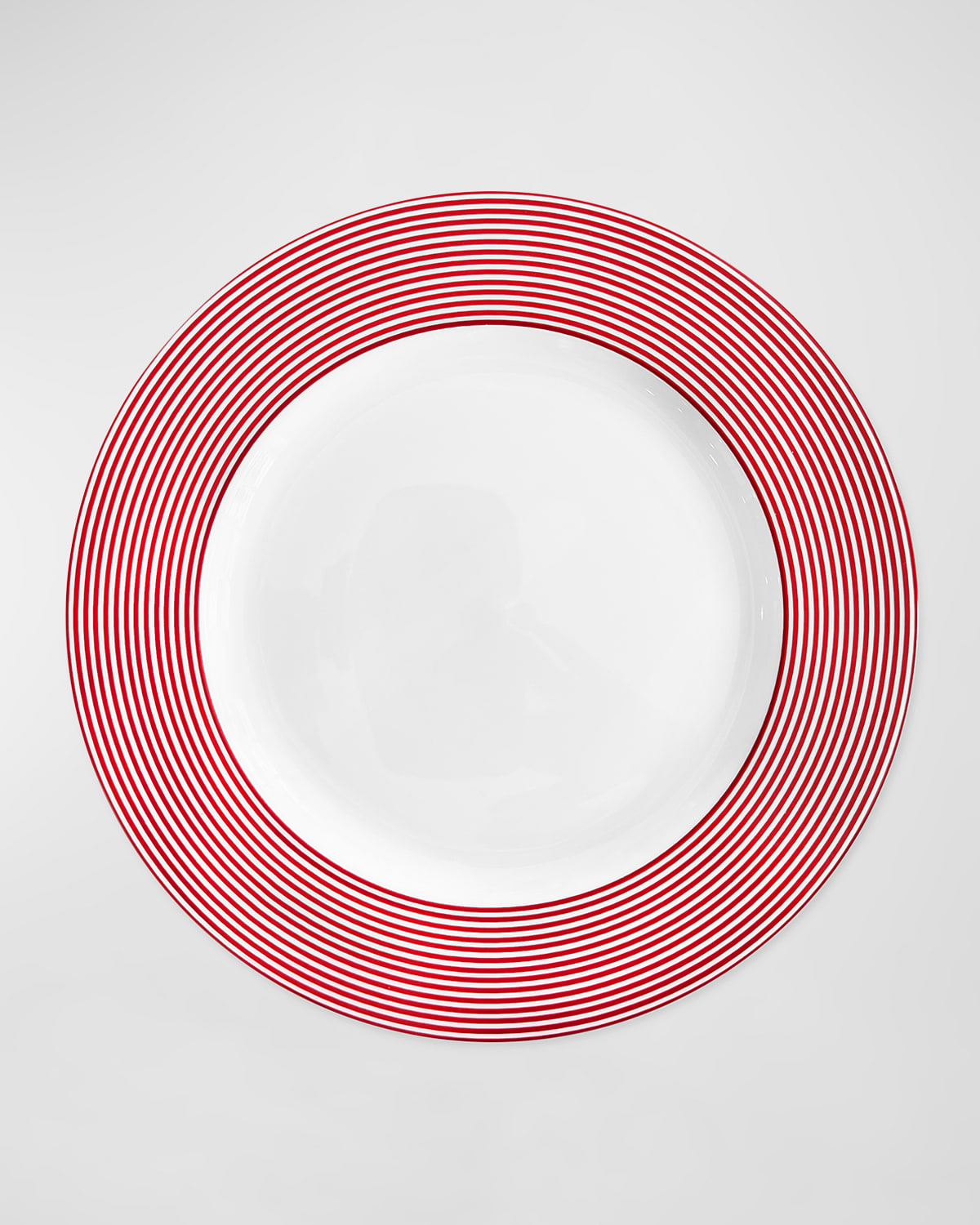 Caskata Newport Stripe Rimmed Dinner Plate
