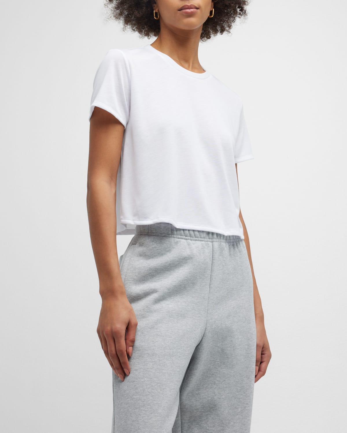 Shop Alo Yoga Laid Back Tee In White