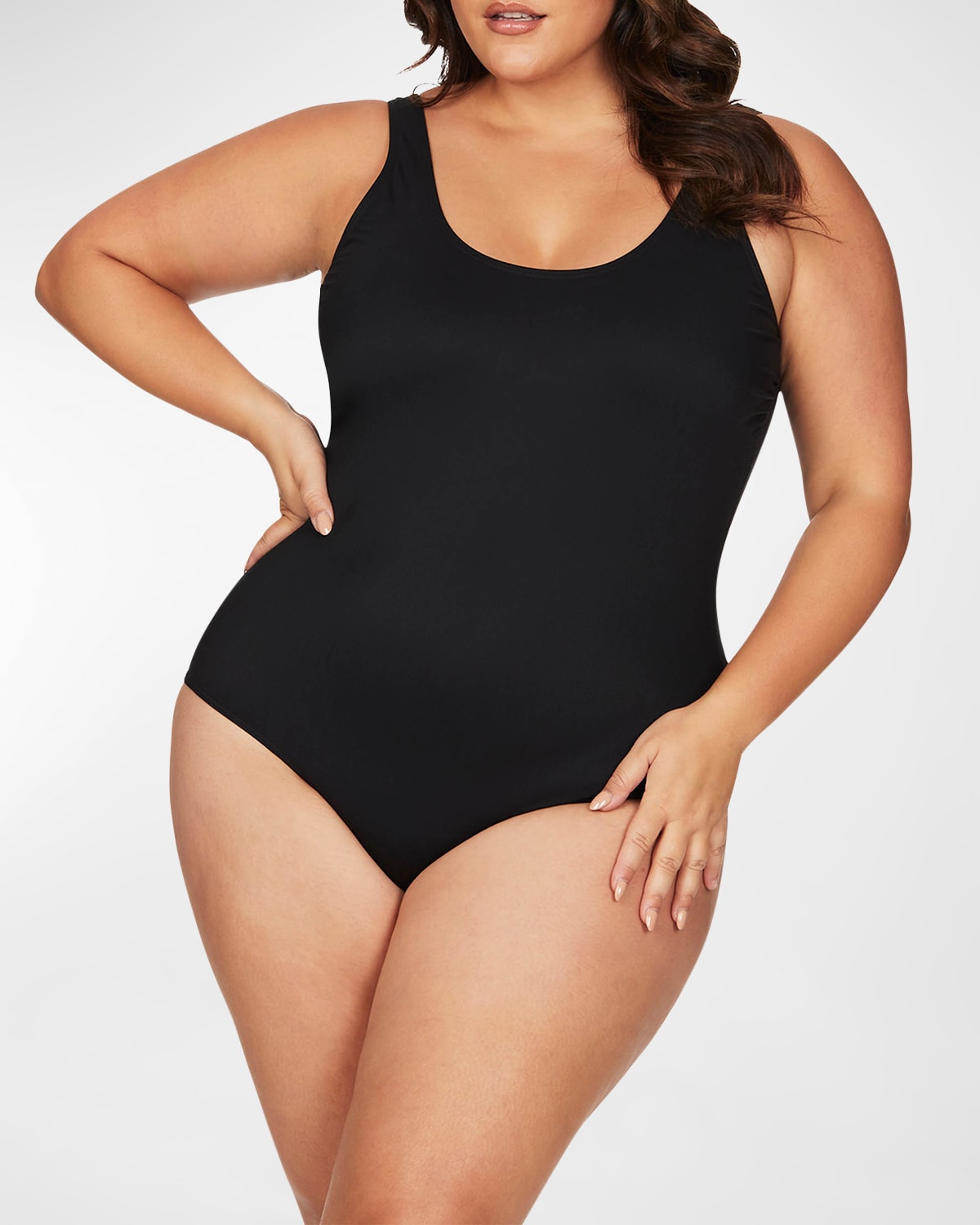 Plus Size Renoir One-Piece Swimsuit