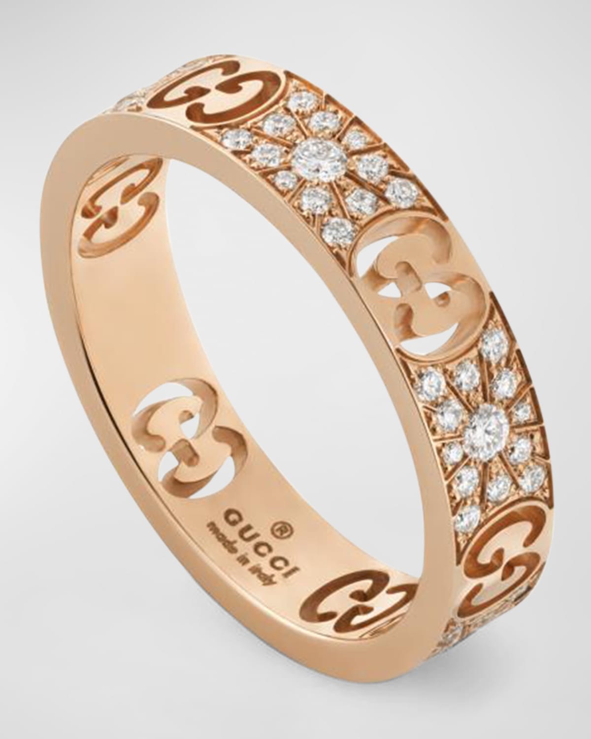 Gucci Icon 18k Stardust Ring In Undefined