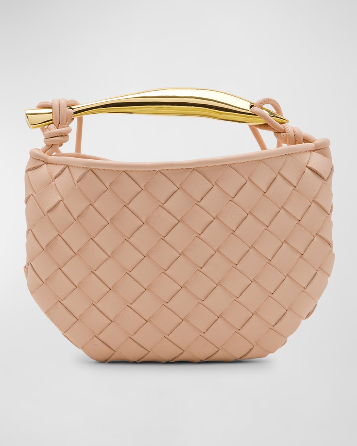 Bottega Veneta Mini Sardine Bag In Lotus-m-brass