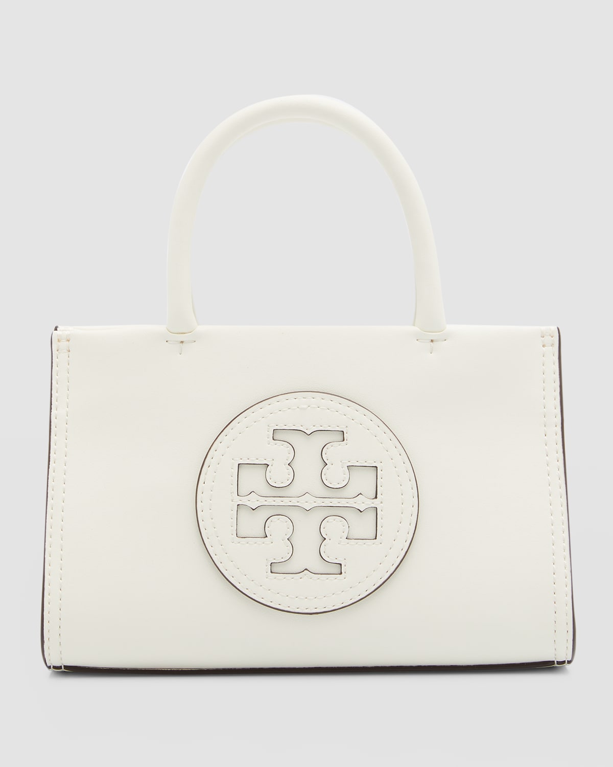 Tory Burch Ella Bio Mini Tote In Warm White