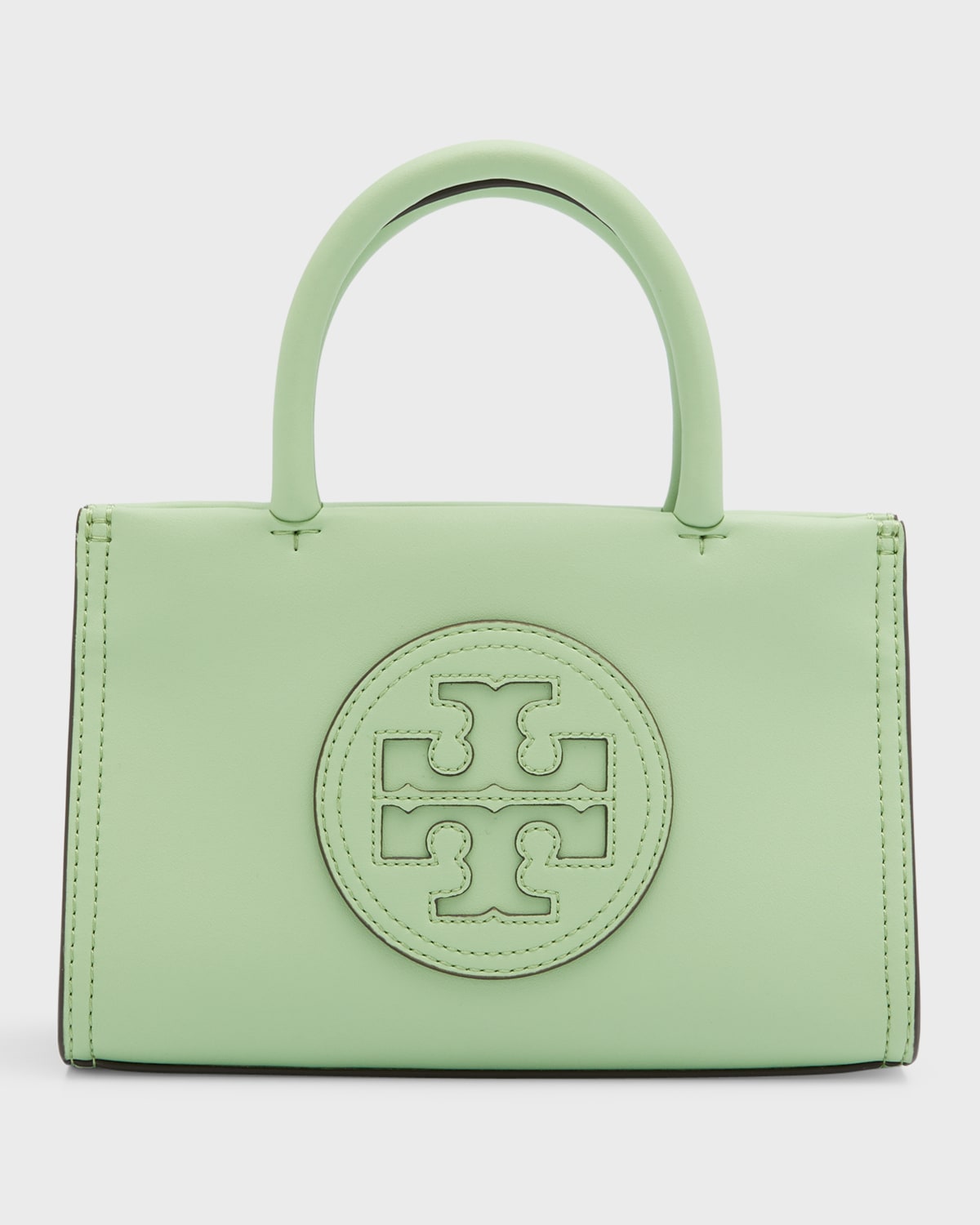 Tory Burch Ella Bio Mini Tote In Mint Leaf