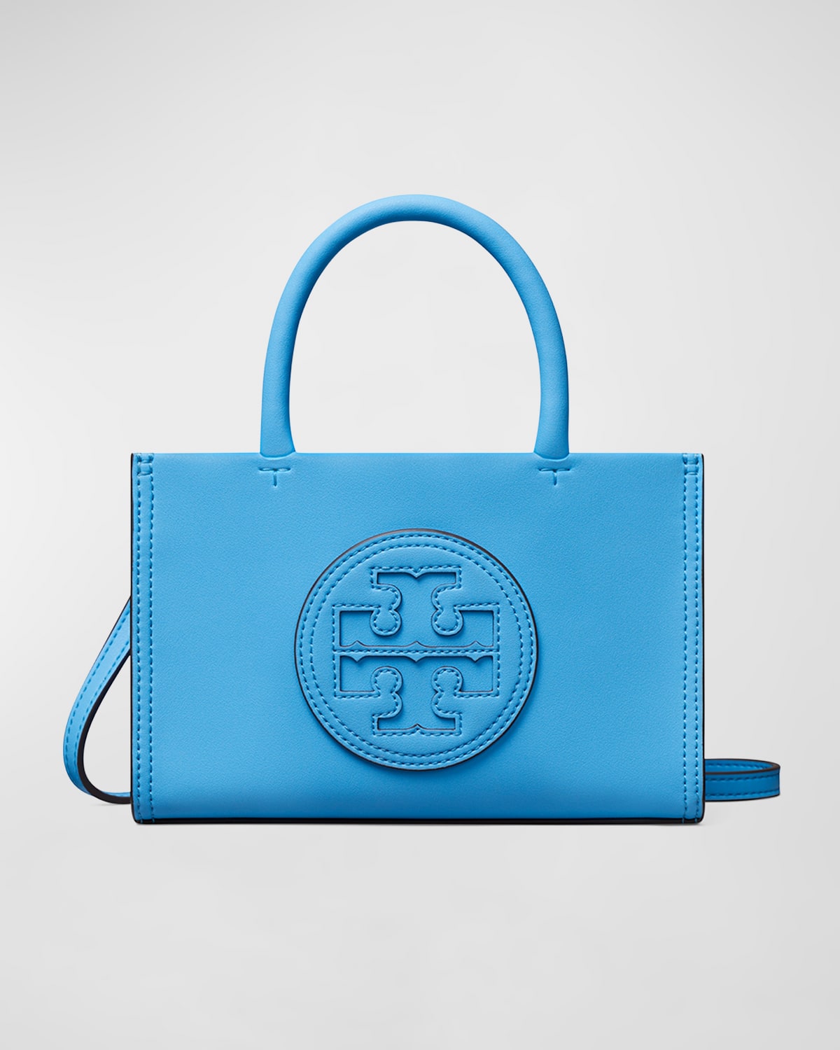 Tory Burch Mini Ella Bio Tote In Moroccan Blue
