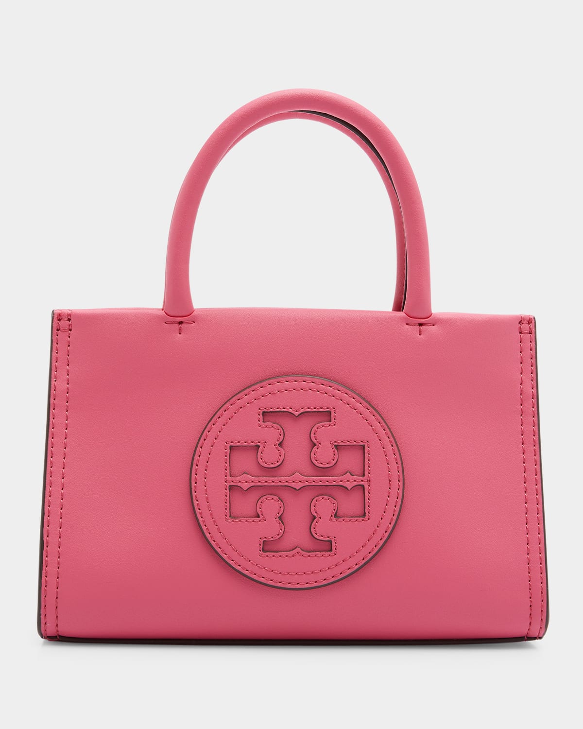 Tory Burch Mini Ella Bio Tote In Watermelon Pink