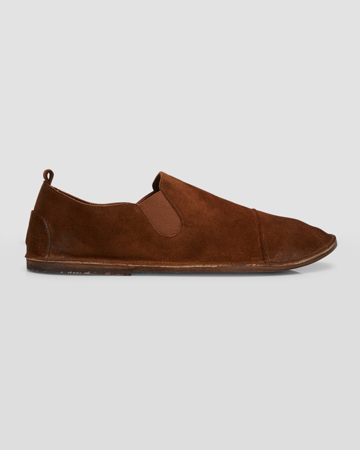 Shop Marsèll Men's Strasacco Slip-on Loafers In Brown