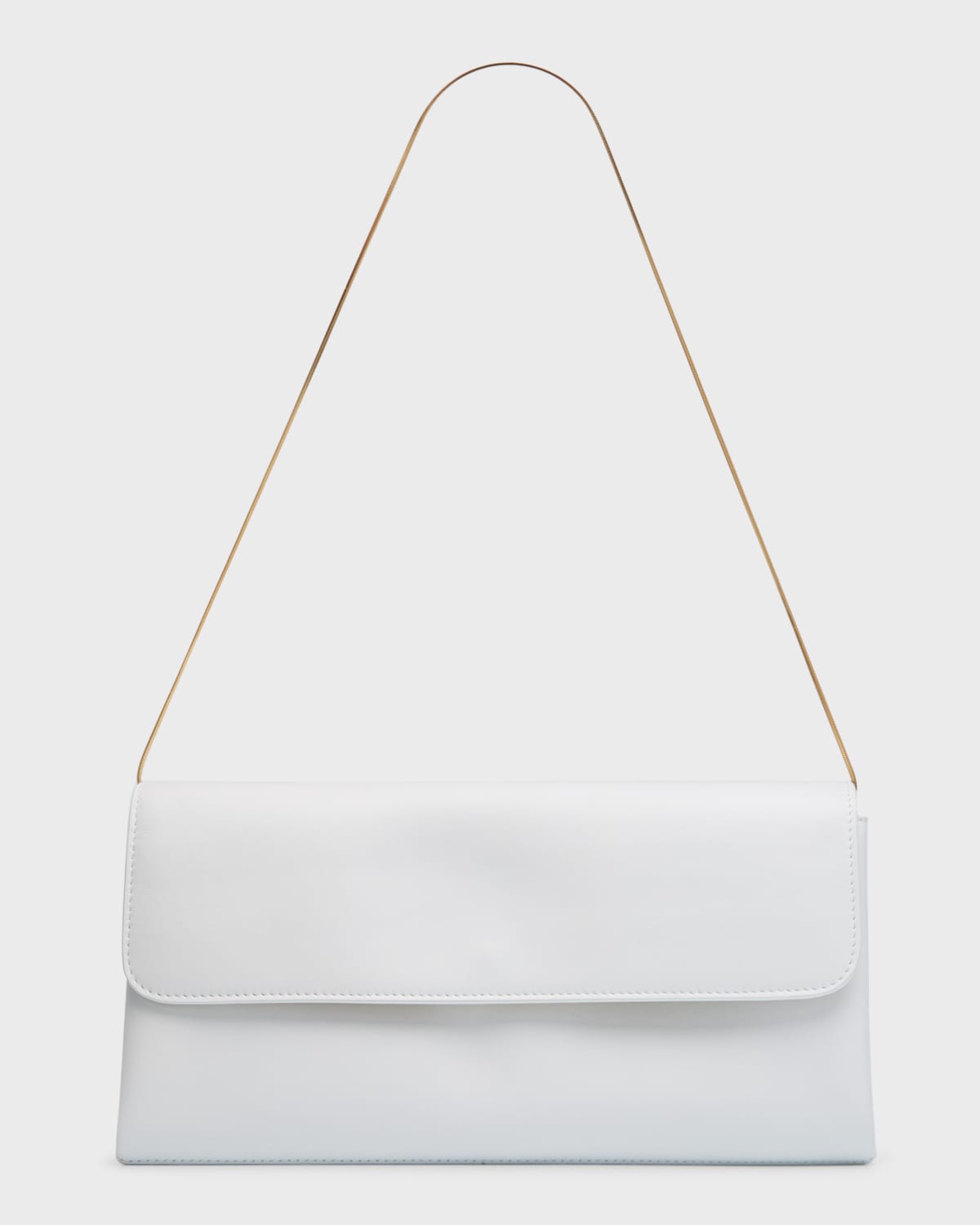THE ROW AURORA SHOULDER BAG IN LEATHER