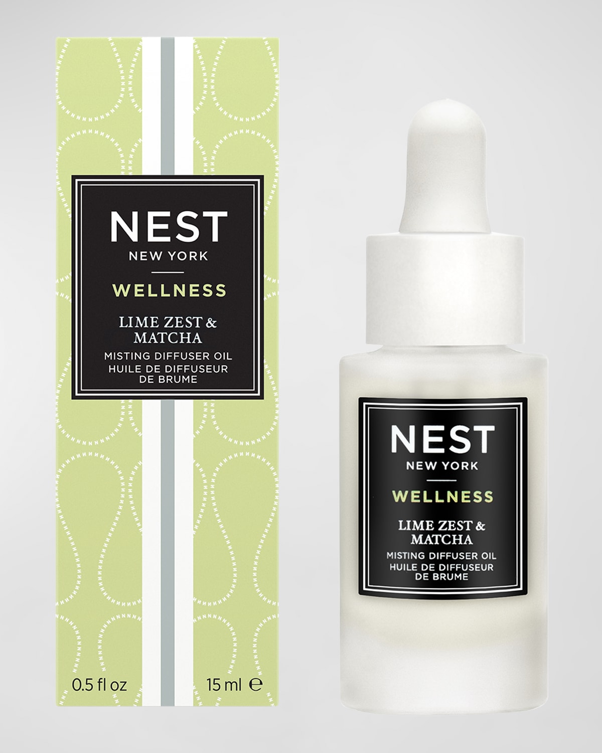 Lime Zest and Matcha Misting Diffuser Oil, 0.5 oz.