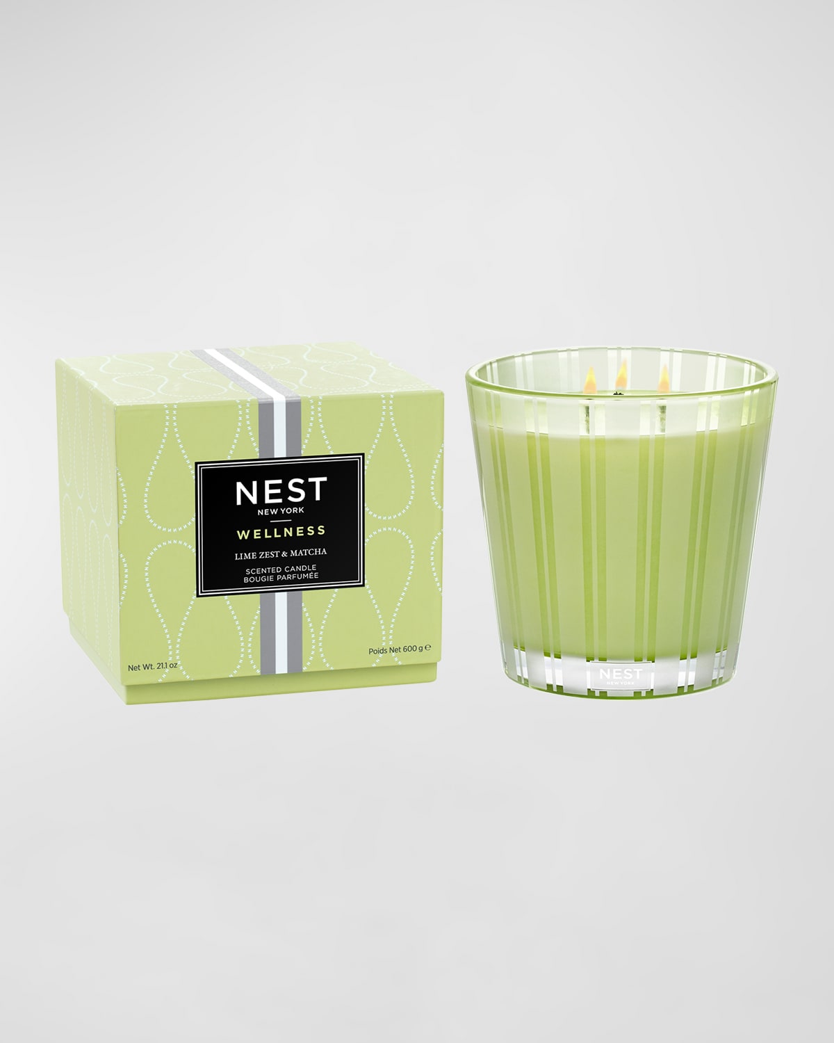 Shop Nest New York Lime Zest And Matcha 3-wick Candle, 21.2 Oz.
