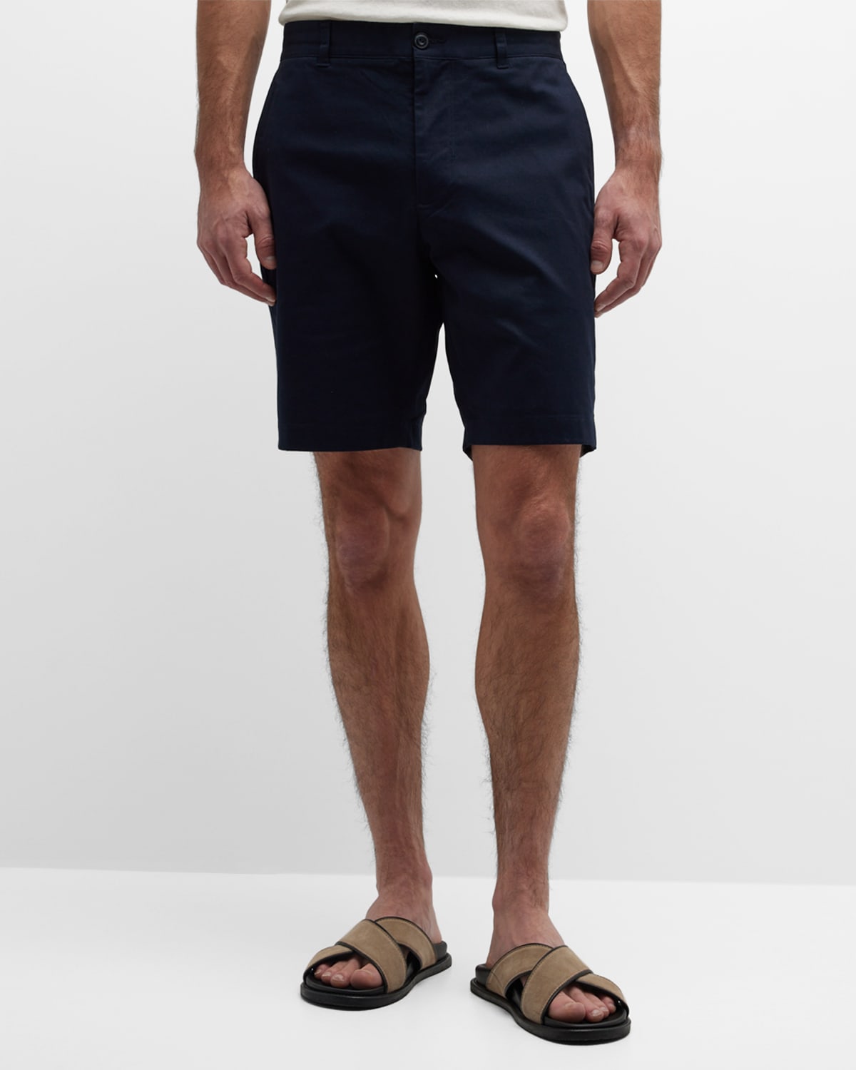 Shop Vince Griffith Chino Shorts In Coastal