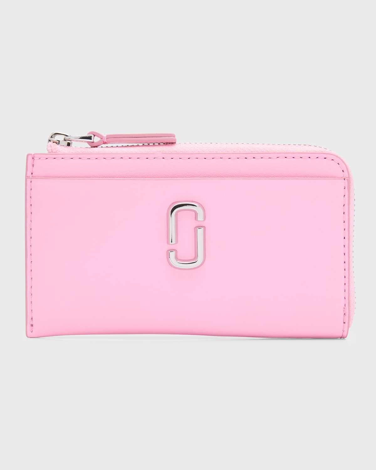 Marc Jacobs The J Marc Top Zip Multi Wallet In Pink