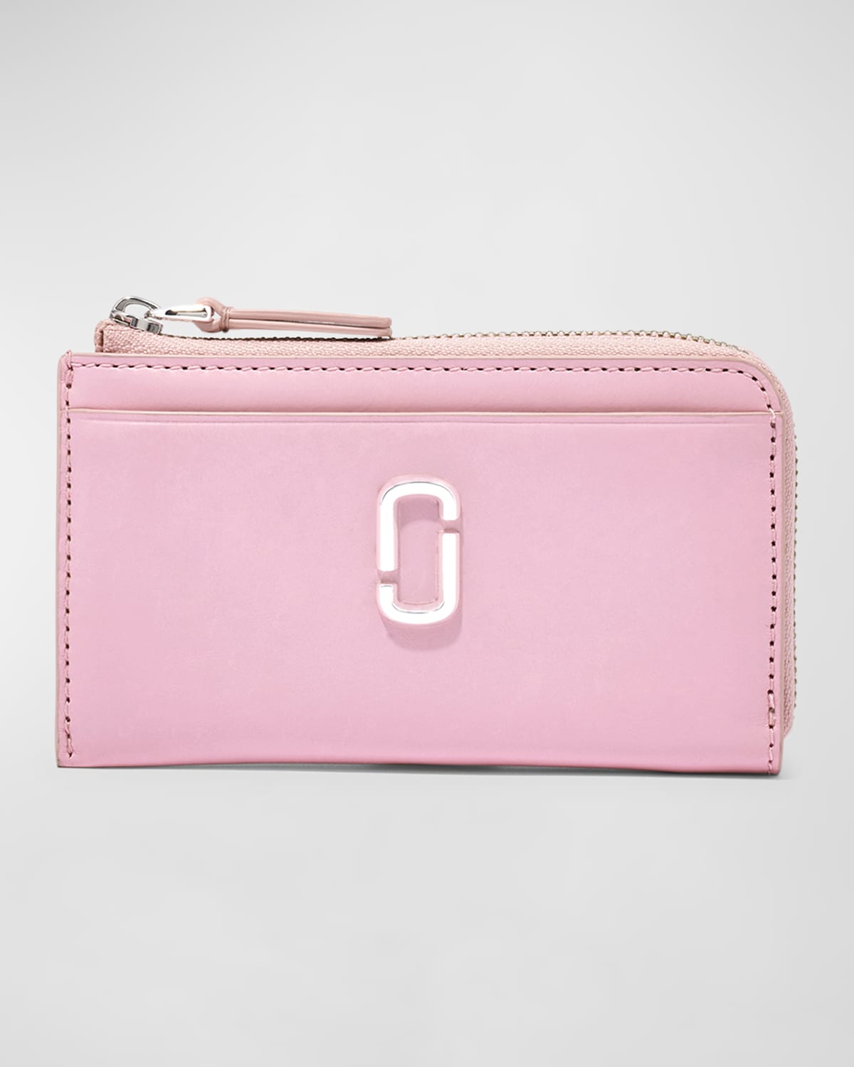 Marc Jacobs The J Marc Top Zip Multi Wallet In Bubblegum