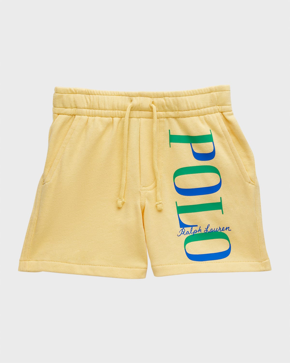 Boy's Bold Logo-Print Sweat Shorts, Size 2-4