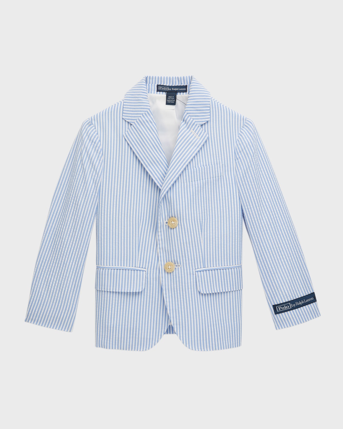 Boy's Seersucker Suit Jacket, Size 2-4