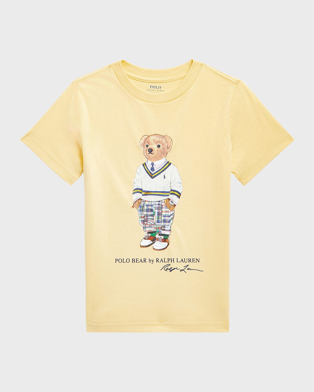 Boy's Classic Polo Bear Graphic T-Shirt, Size 2-4
