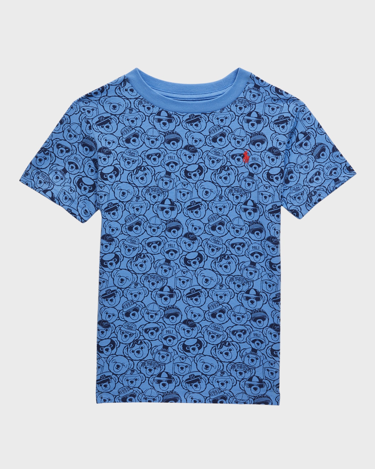 Boy's Graphic Polo Bear T-Shirt, Size 5-7