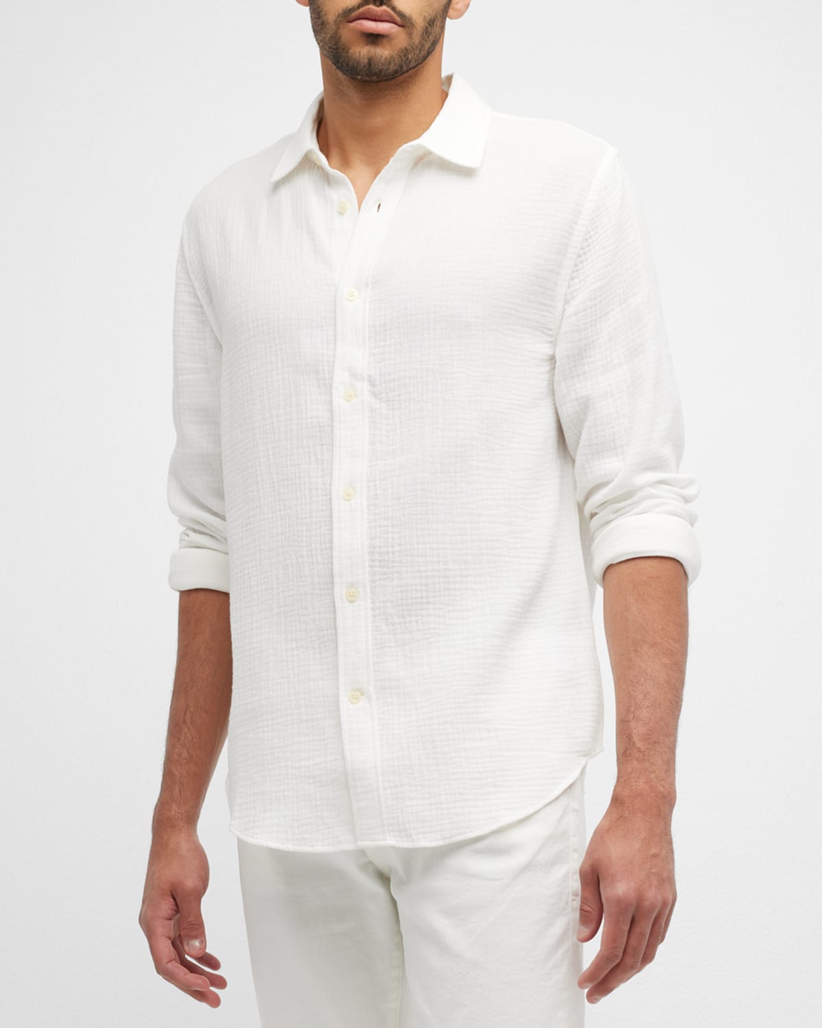 Men's Theo Textured Gauze Sport Shirt