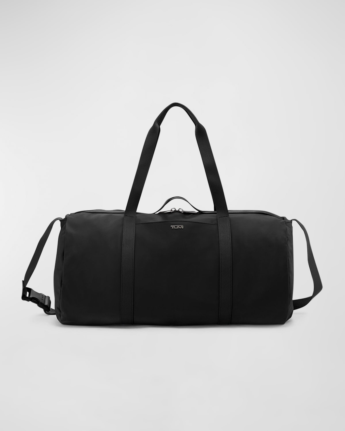 Shop Tumi Just In Case Duffel Bag In Black/gunmeta