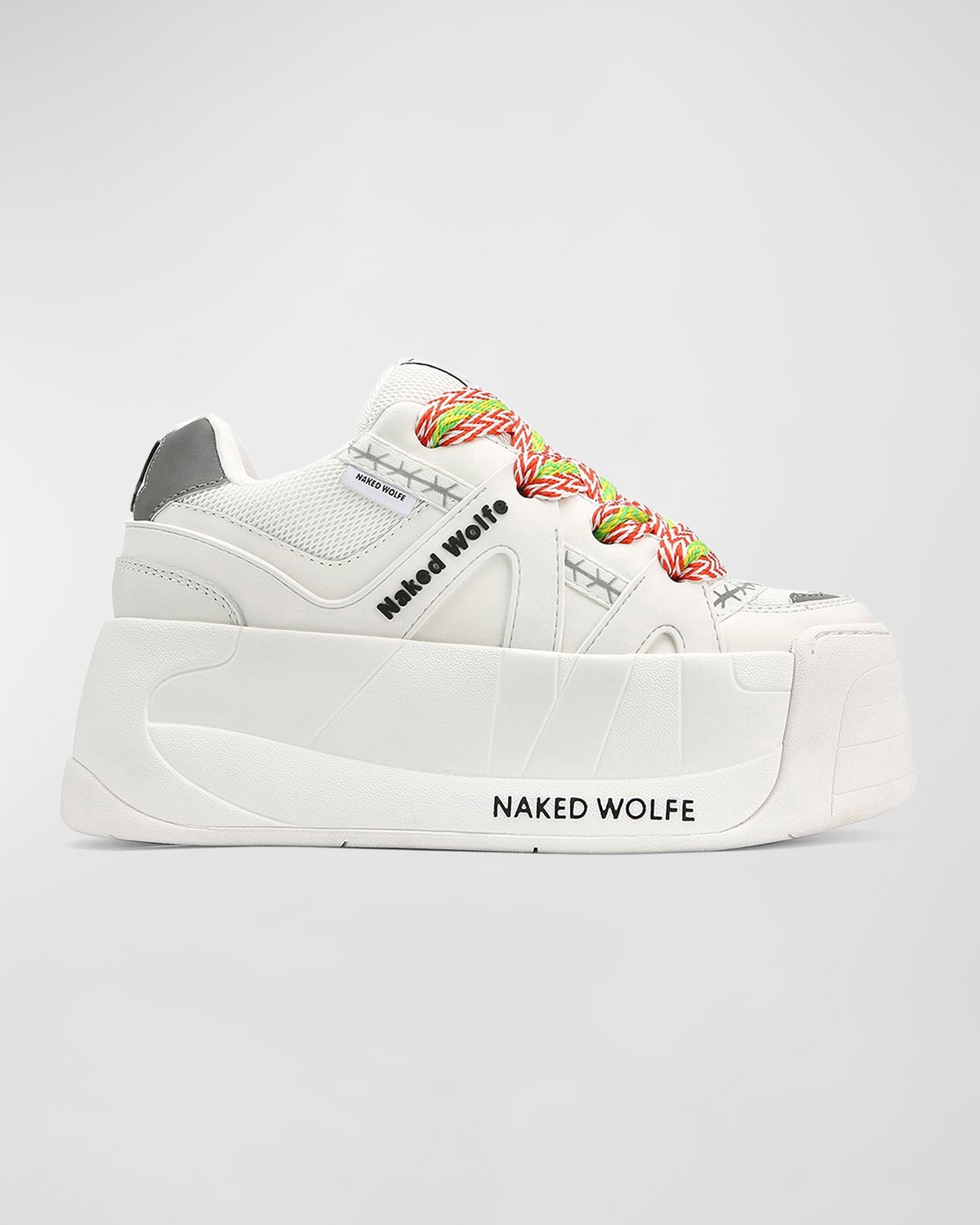 NAKED WOLFE NAKED WOLFE XX SPORTY SUEDE PLATFORM LOW TOP SNEAKER