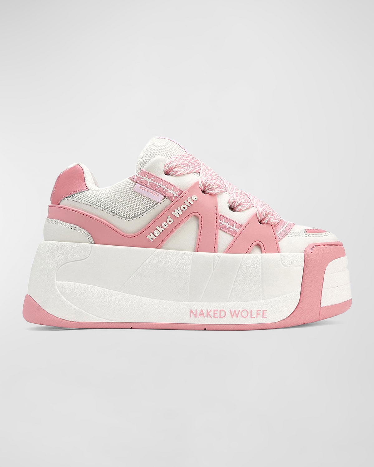 NAKED WOLFE NAKED WOLFE XX SPORTY SUEDE PLATFORM LOW TOP SNEAKER Smart Closet