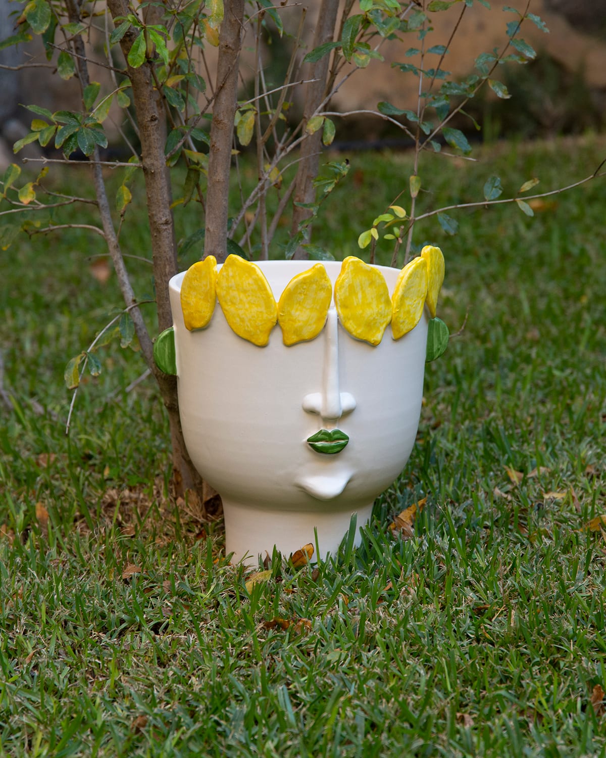Filomena Seller of Lemons Big Head Vase