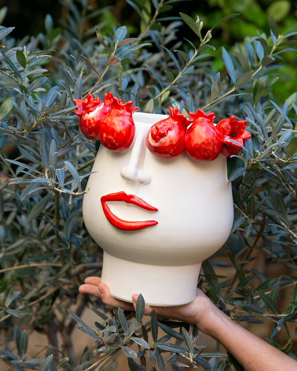 Stefanina Seller of Pomegranates Head Vase