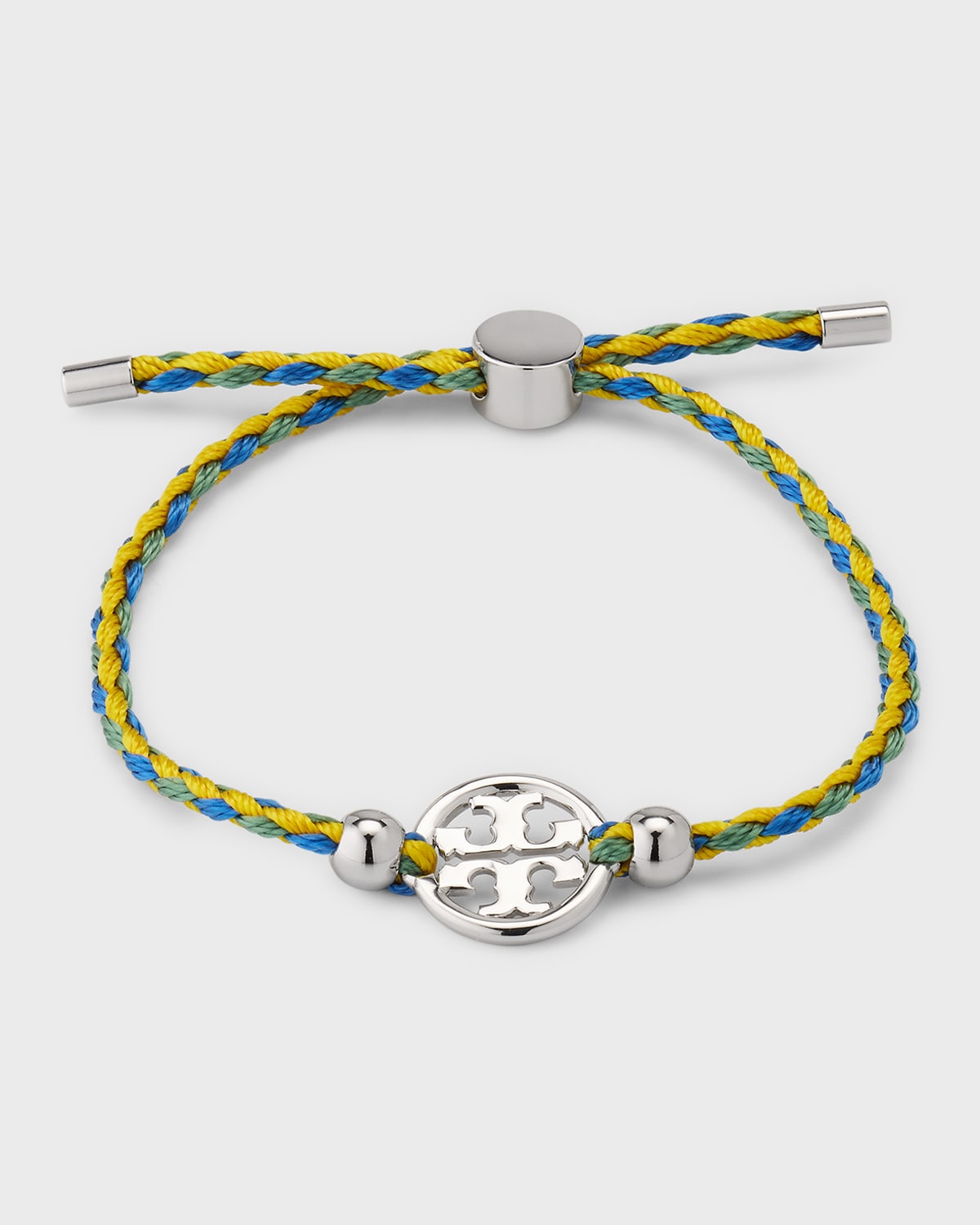 Tory Burch Miller Slider Bracelet In Tory Gold Blue M
