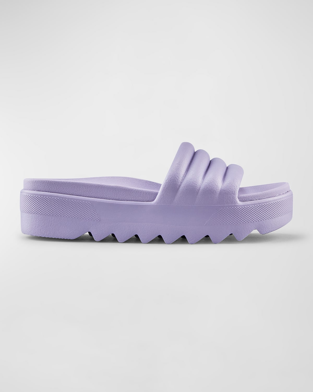 Cougar Pool Party Platform Slide Sandal In Lavender