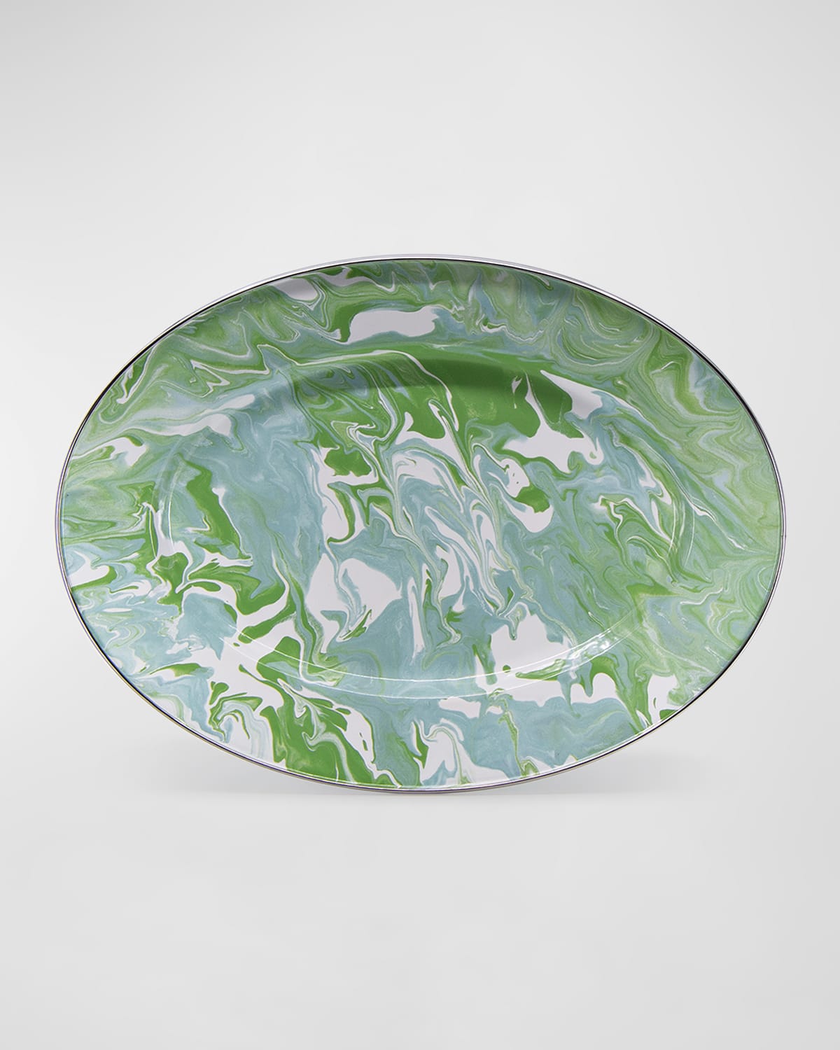 Modern Monet Oval Platter