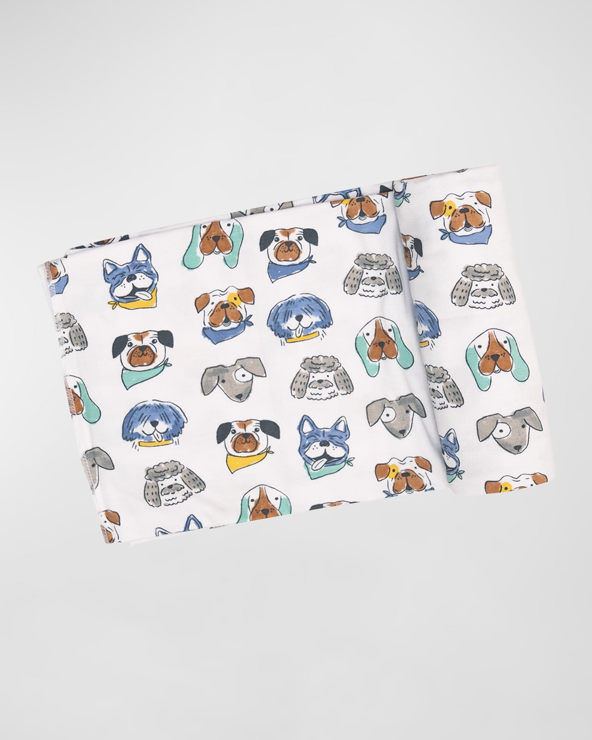 Angel Dear Kids' Boy's Furry Friends Baby Swaddle Blanket In Multi