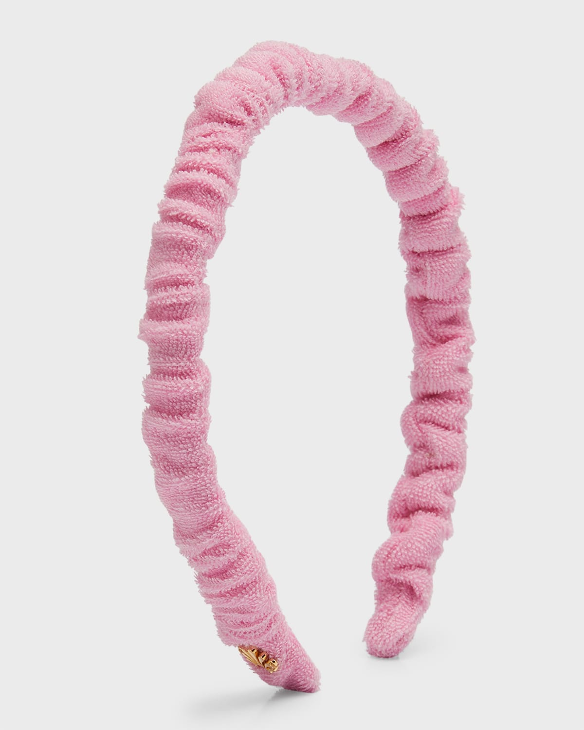 Shop Lele Sadoughi Jessie Pink Terry Headband