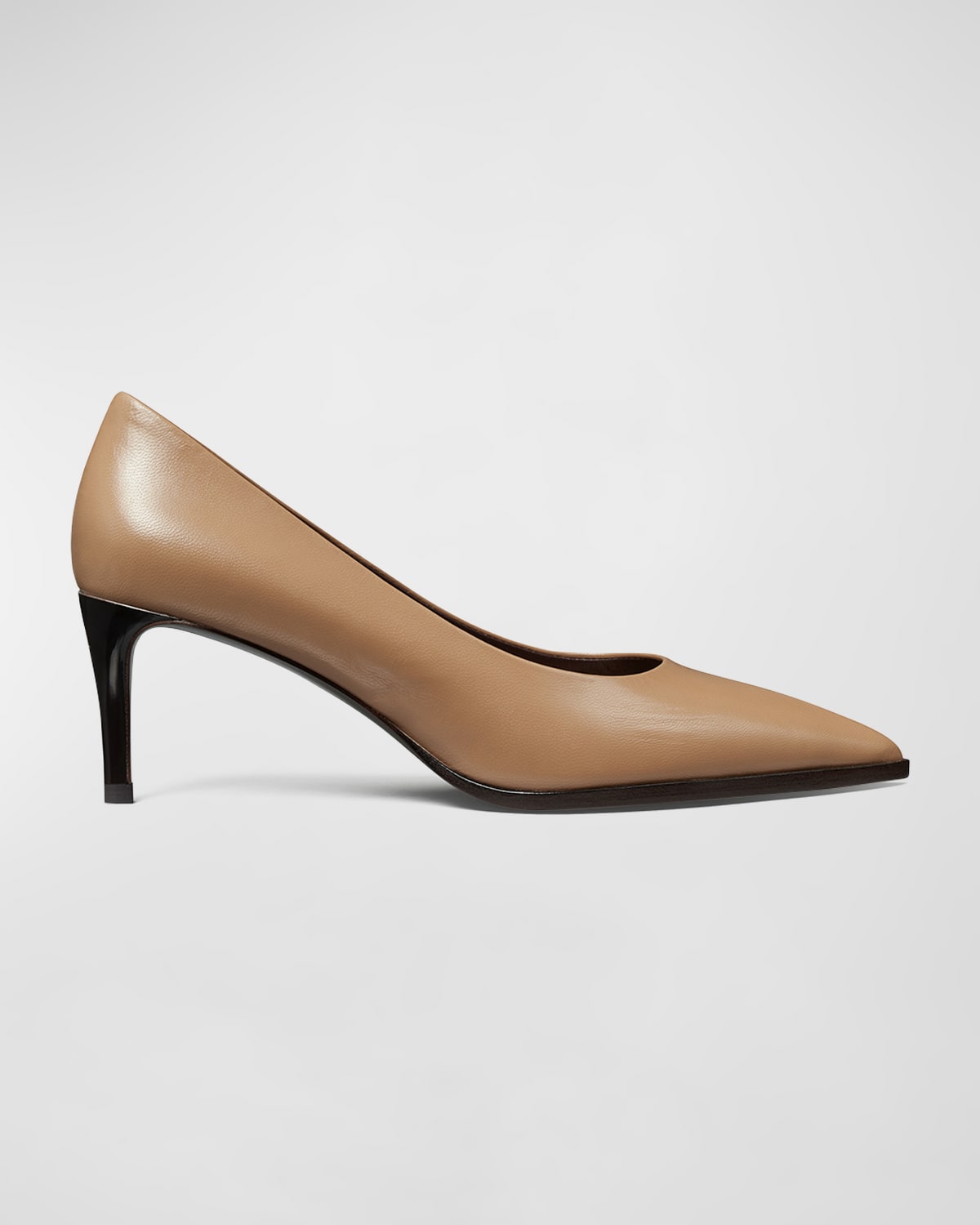 Tory Burch Mid Heel Pump In Almond Flour ModeSens