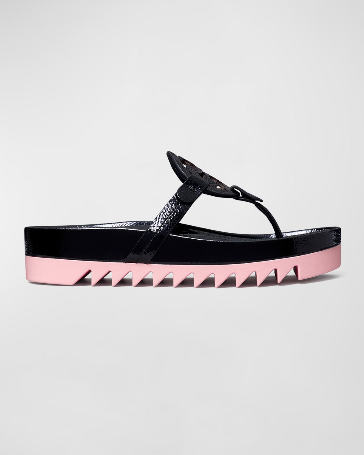 Tory Burch Miller Cloud Lug In Perfect Black / P