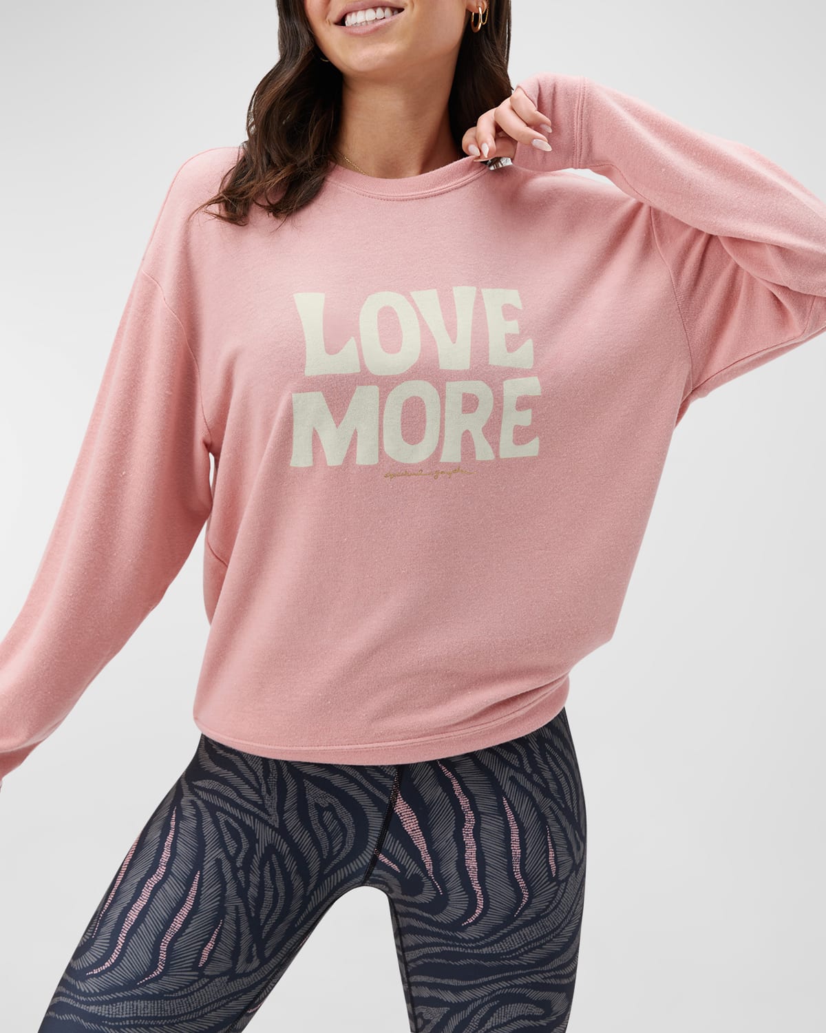 Spiritual gangster sales love sweatshirt