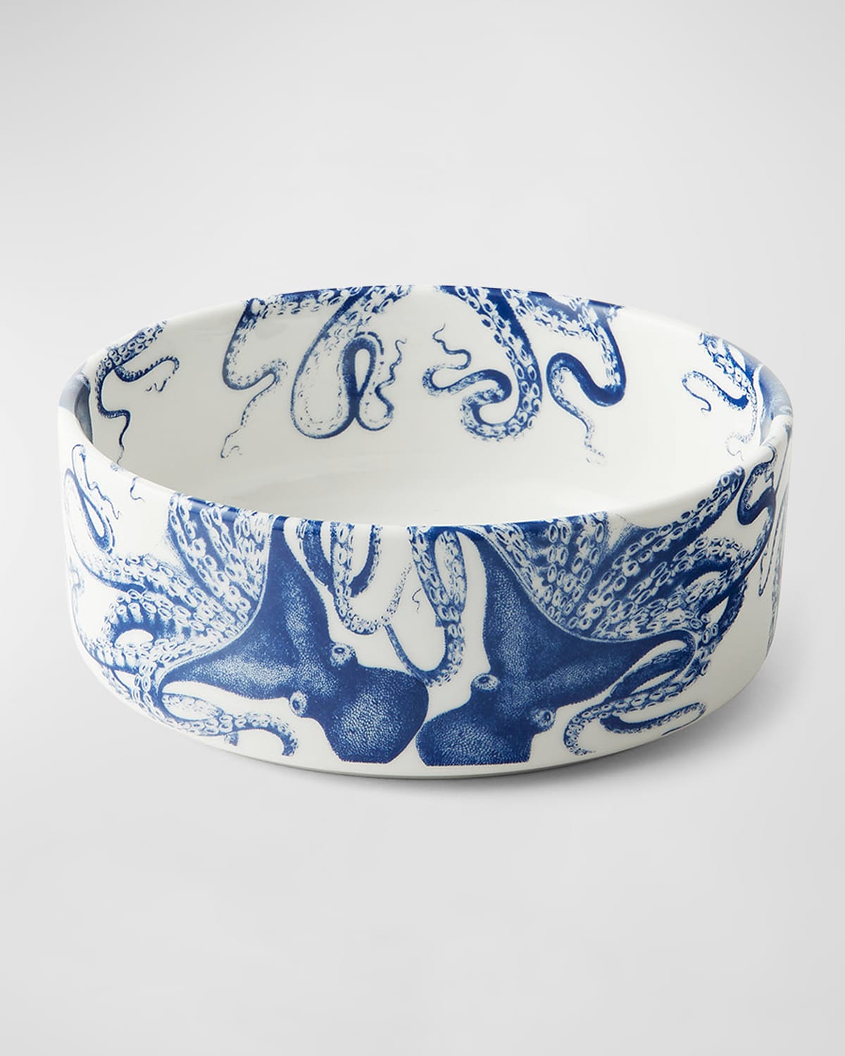 Shop Caskata Lucy Large Pet Bowl In Blue