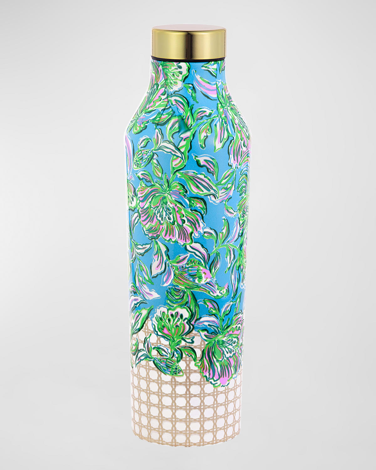 LILLY PULITZER STAINLESS STEEL WATER BOTTLE