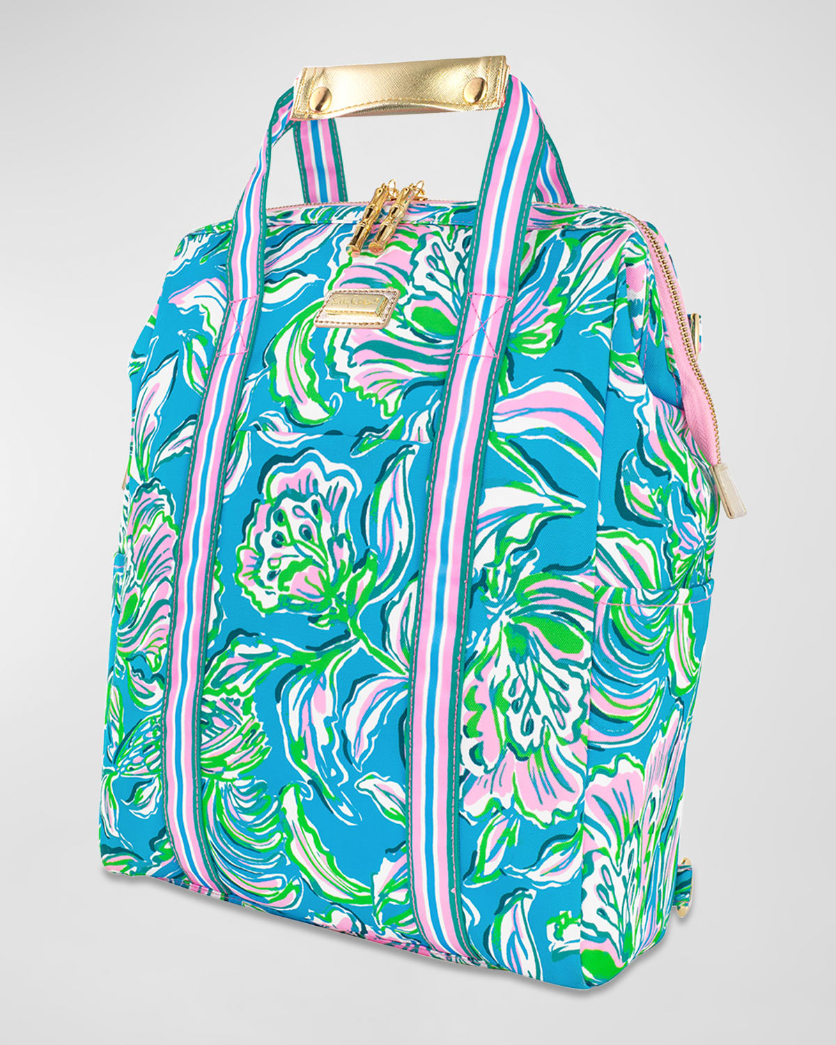 Lilly Pulitzer Chick Magnet Backpack Cooler In Green