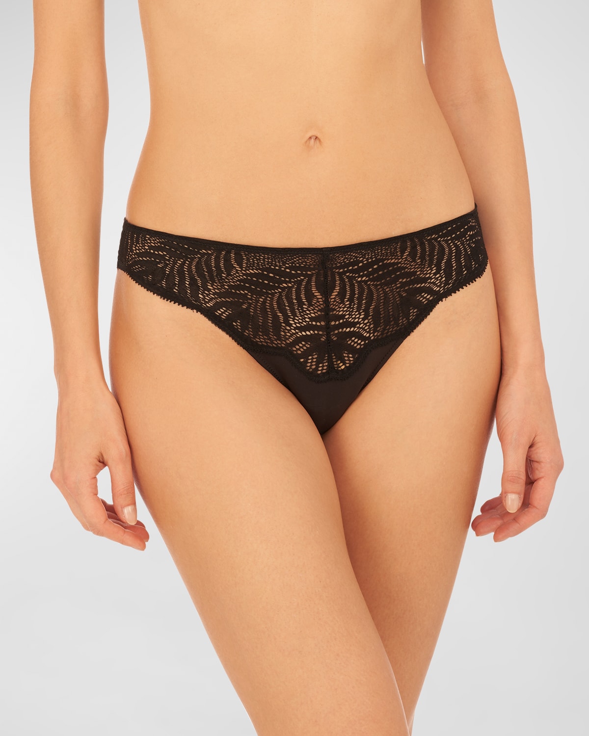 Lush Lace-Front Thong
