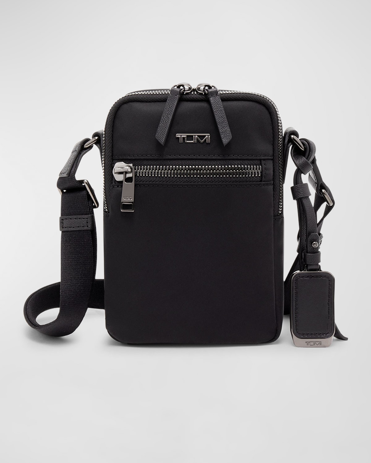 Shop Tumi Persia Crossbody Bag In Black/gunmetal