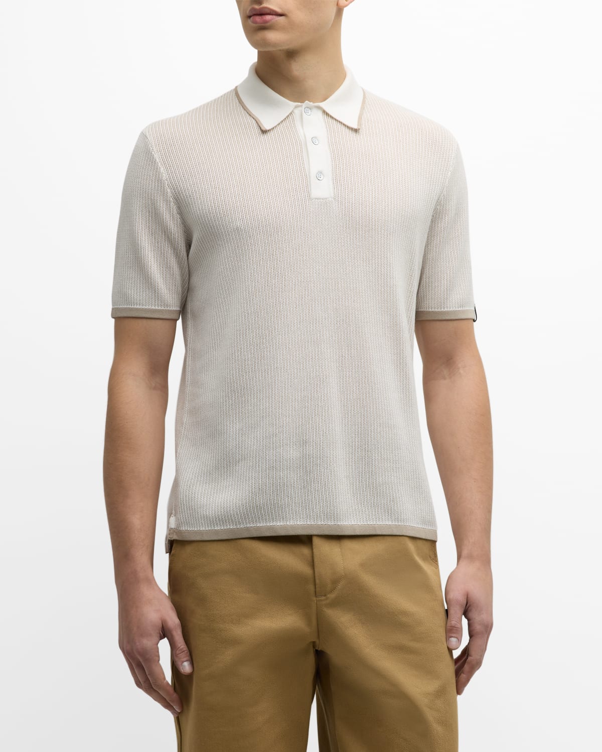 Men's Harvey Knit Polo Shirt