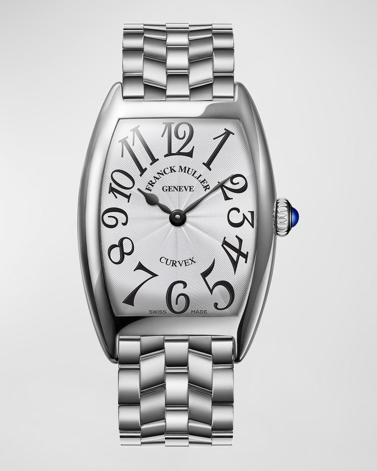 Franck Muller Ladies Curvex Stainless Steel Watch