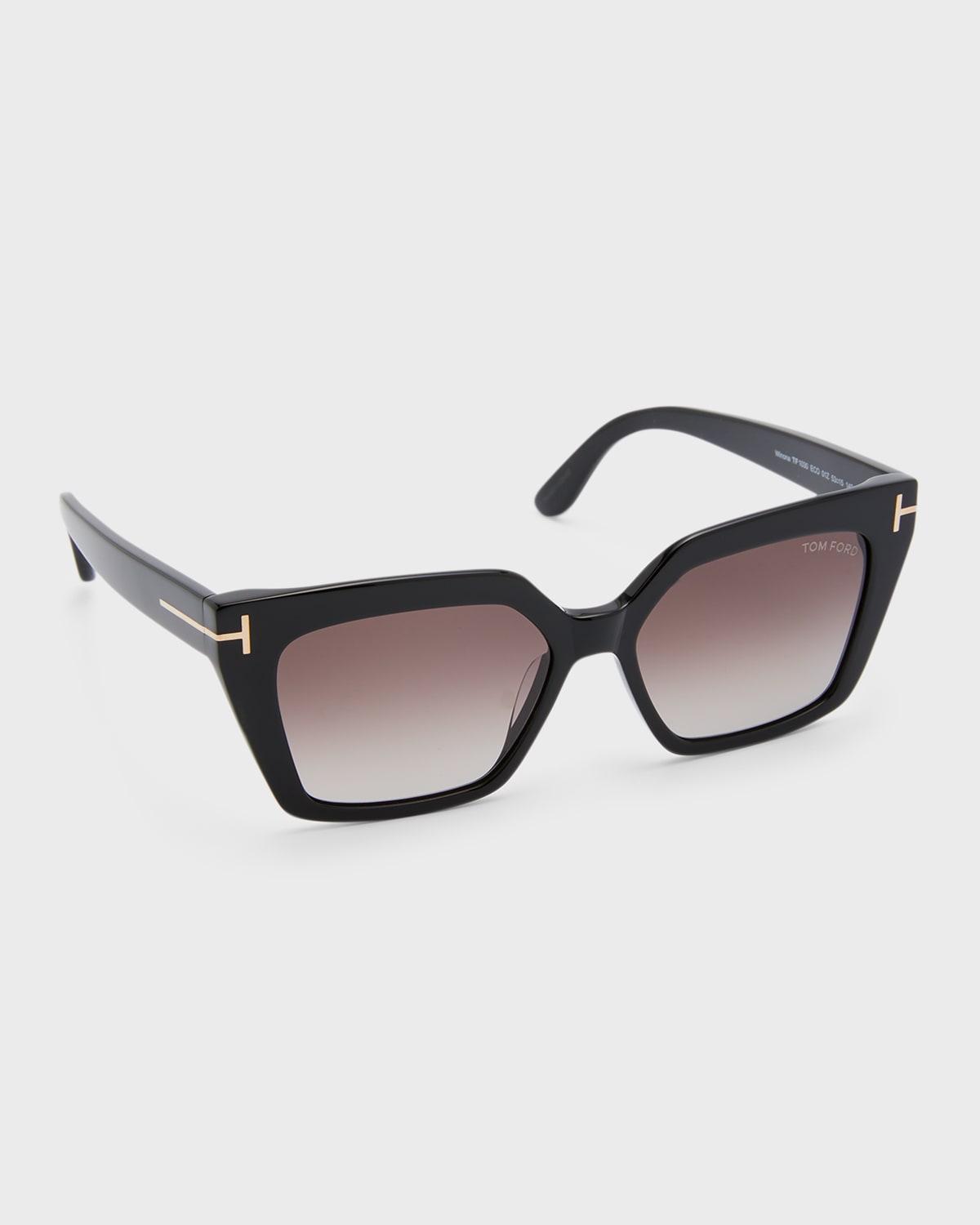 Winona Acetate T-Logo Cat-Eye Sunglasses