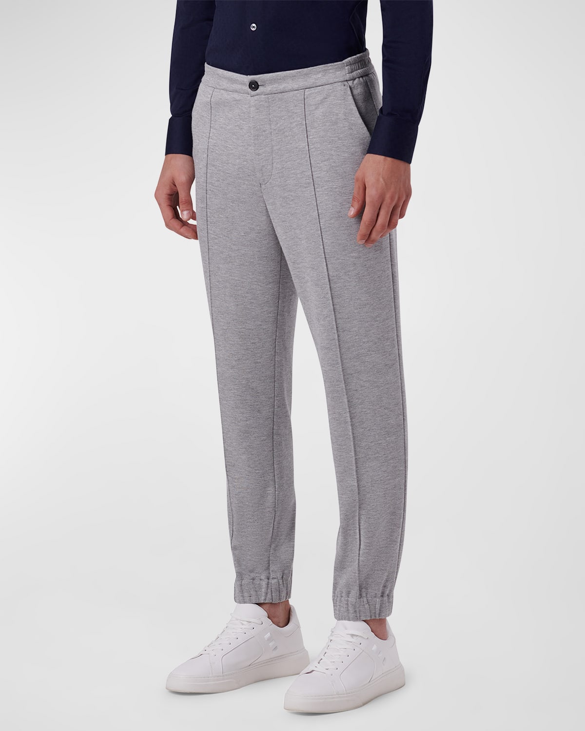 Bugatchi Men's Double-Knit Chino Pants