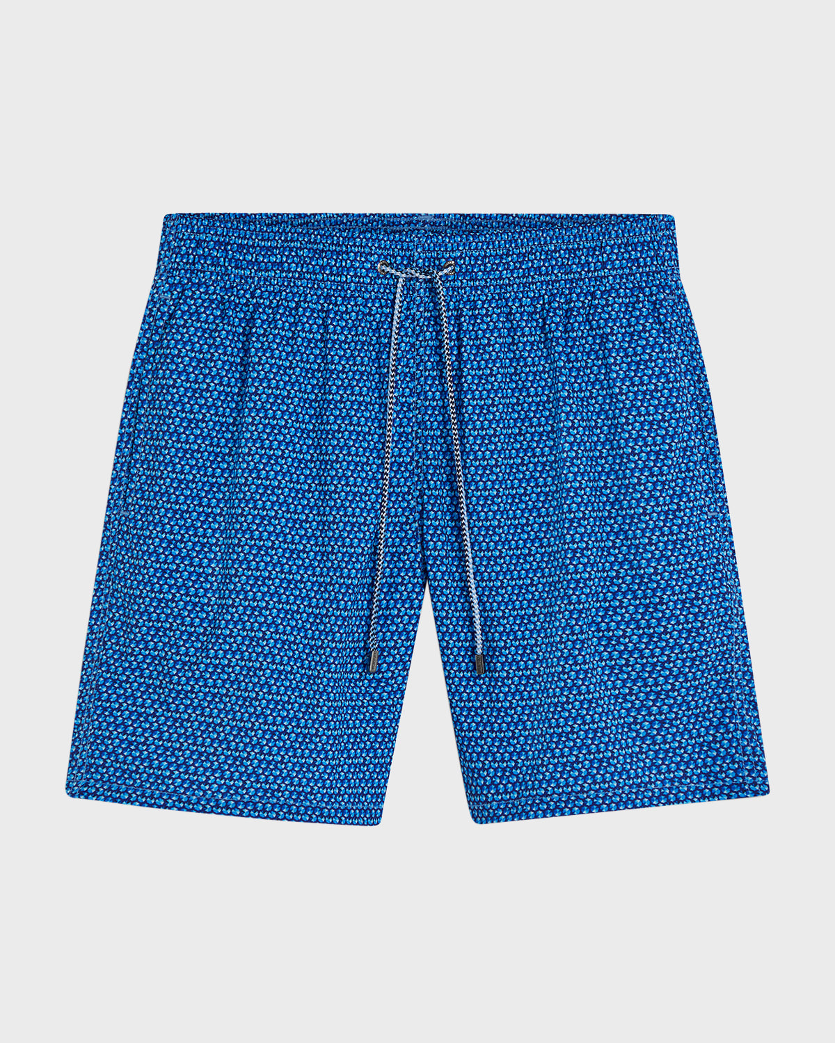 Bugatchi Men's Cosmo Abstract Swim Trunks In Classic Blue