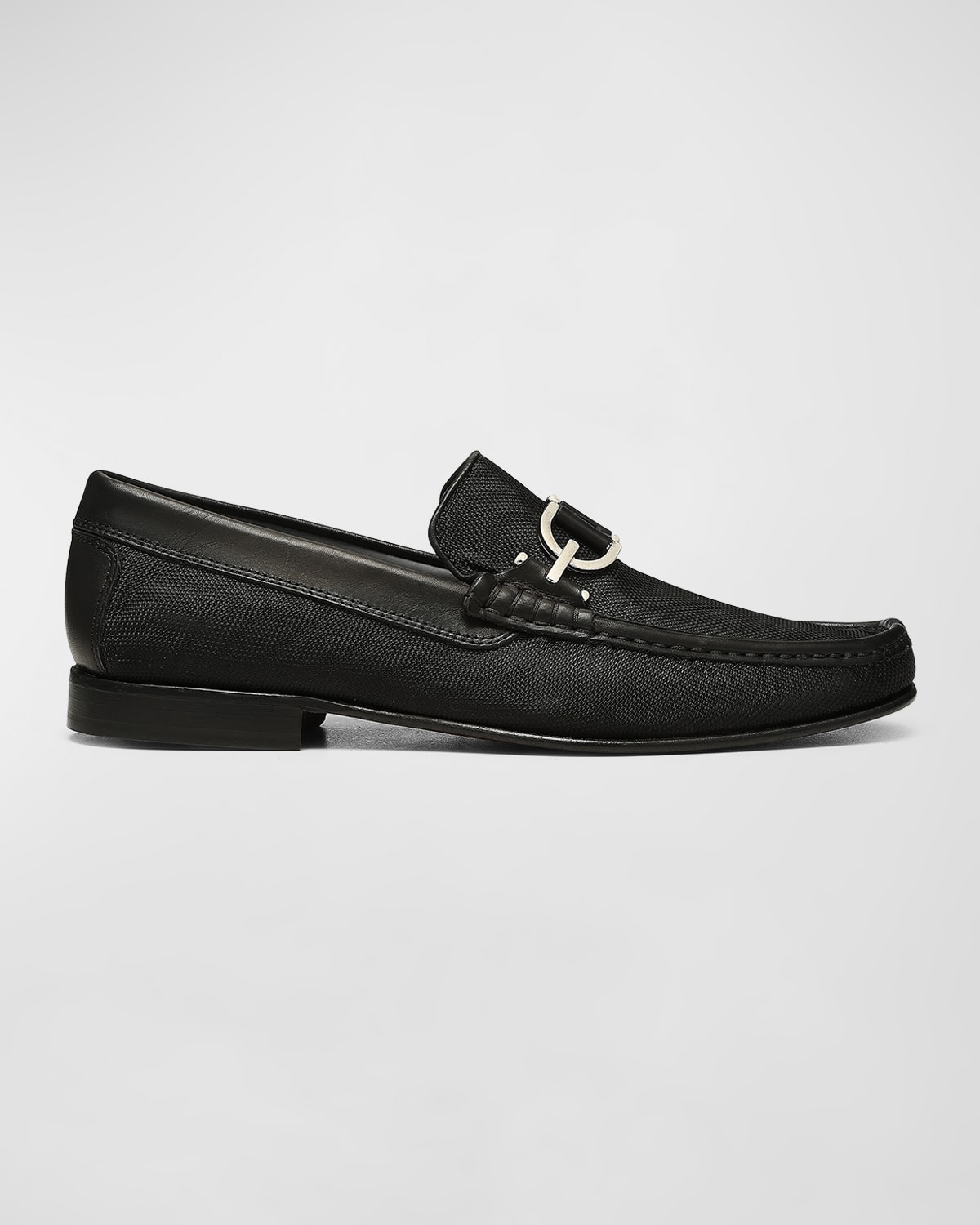 Donald J Pliner Men's Dacio 6 Textile Loafers In Black