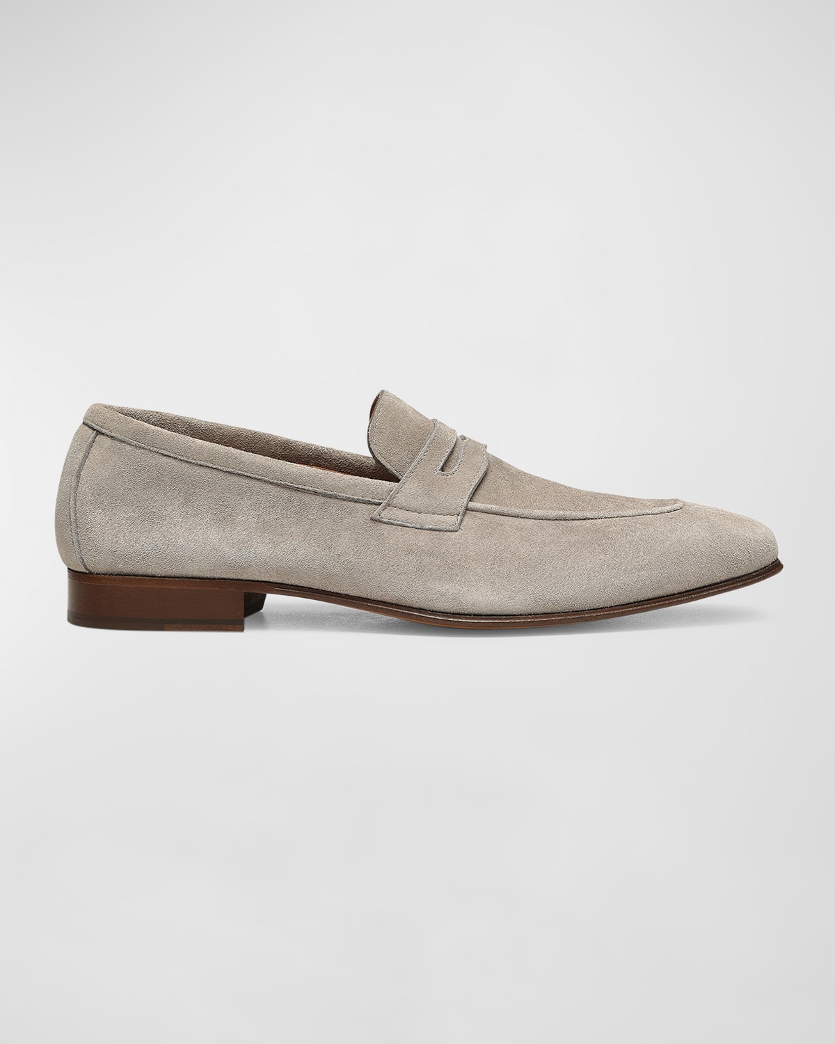 Donald J Pliner Men's Jayce Suede Penny Loafers In Cloud Grey