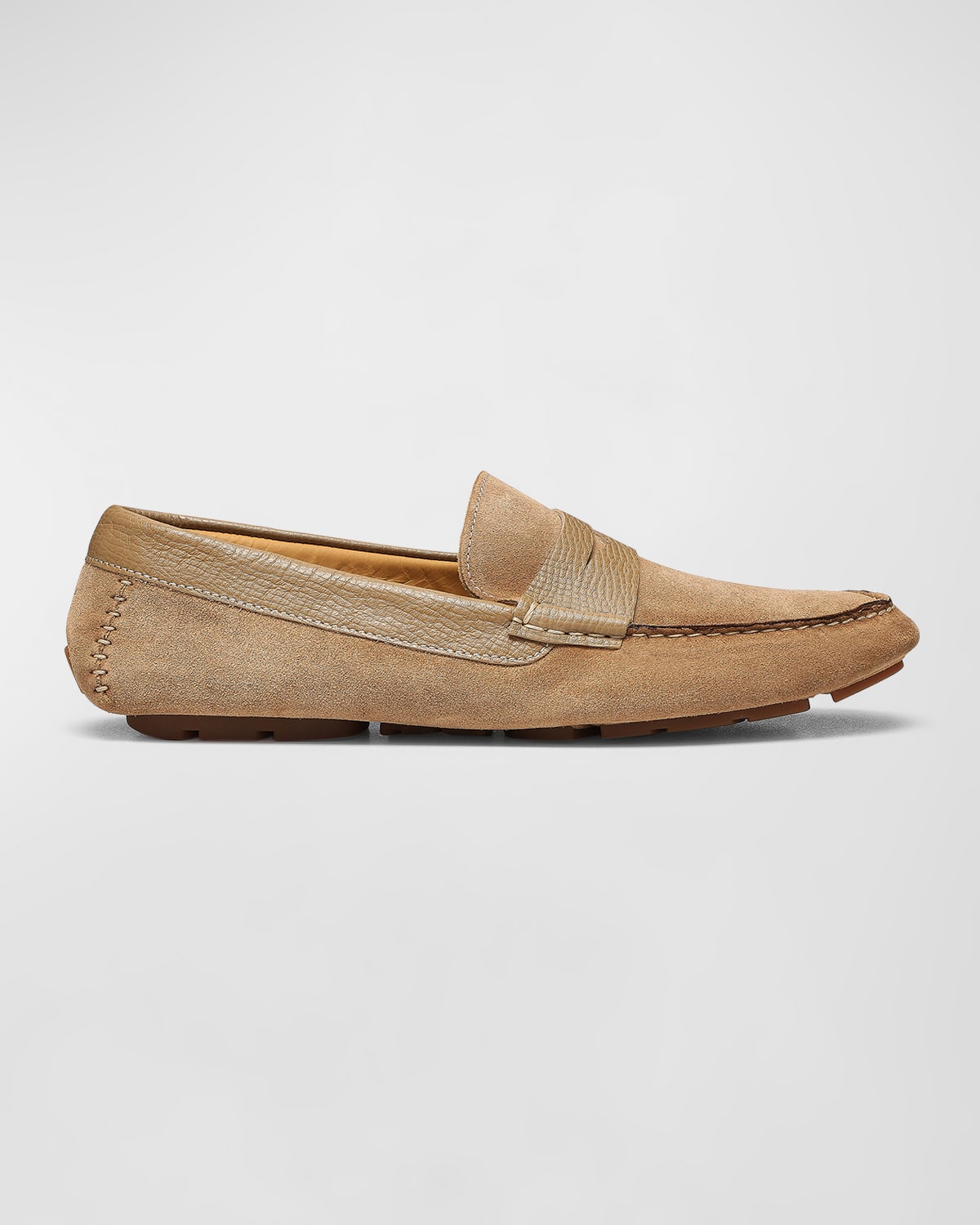 Donald pliner suede loafer sales