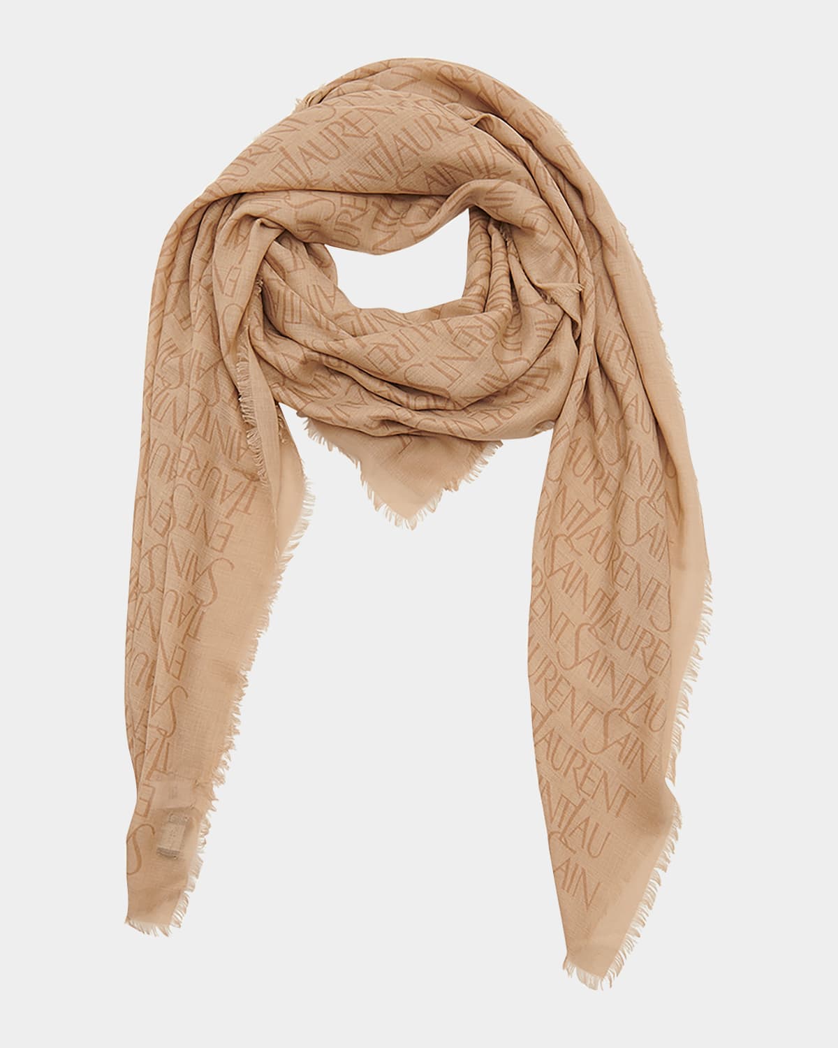 Grand Impression Cashmere-Blend Square Scarf